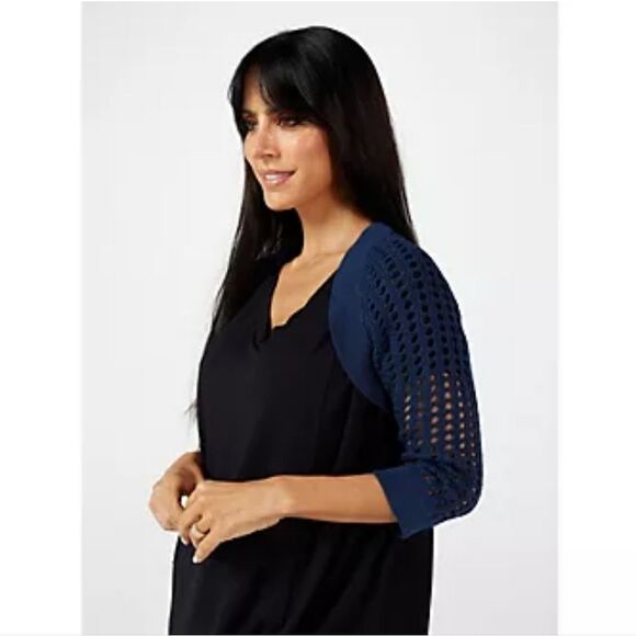 NWT WynneLayers Mesh Shrug - Picture 2 of 7